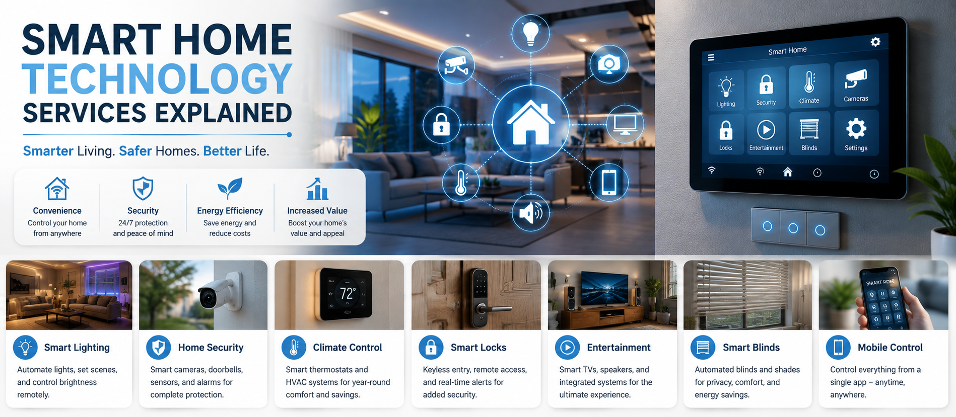 Smart Home Technology Services Explained: The Complete Homeowner Guide