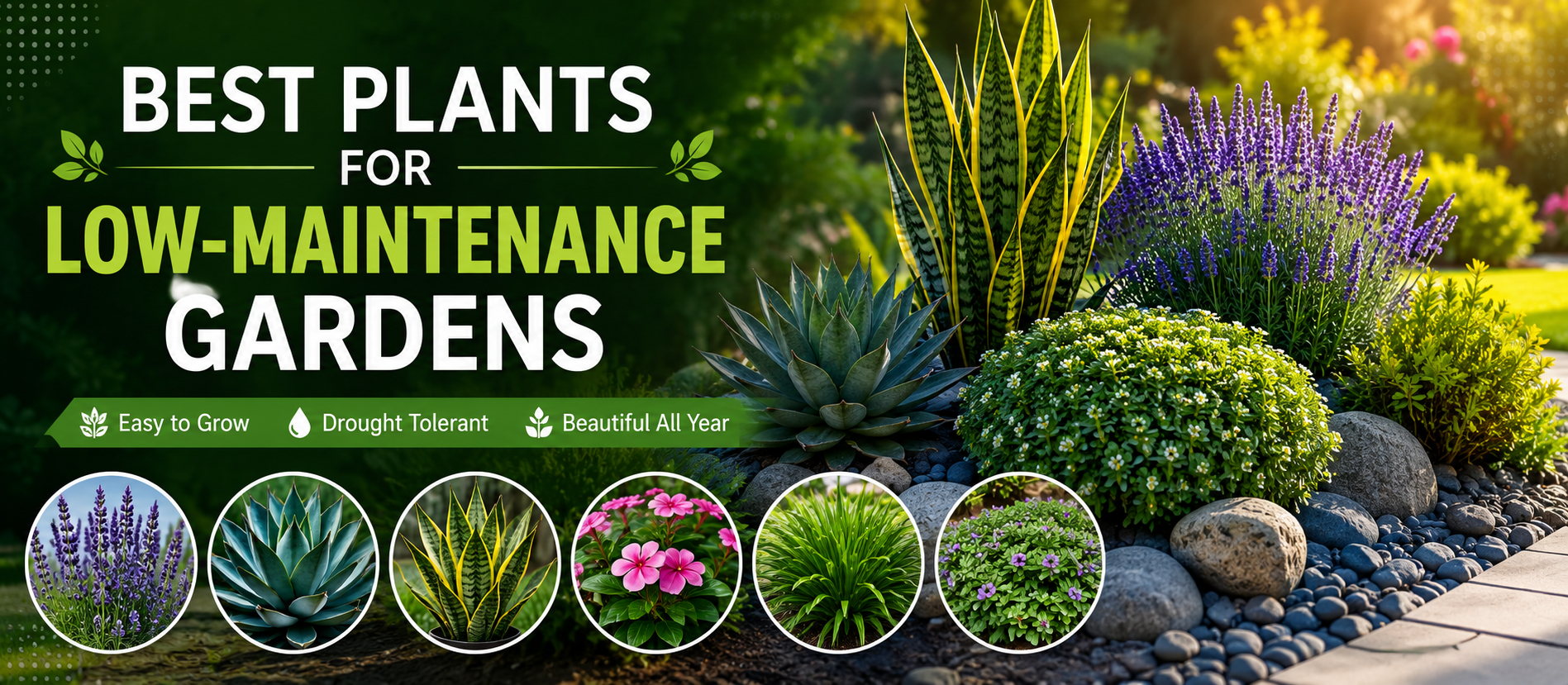 Best Plants for Low-Maintenance Gardens: A Complete Homeowner Guide