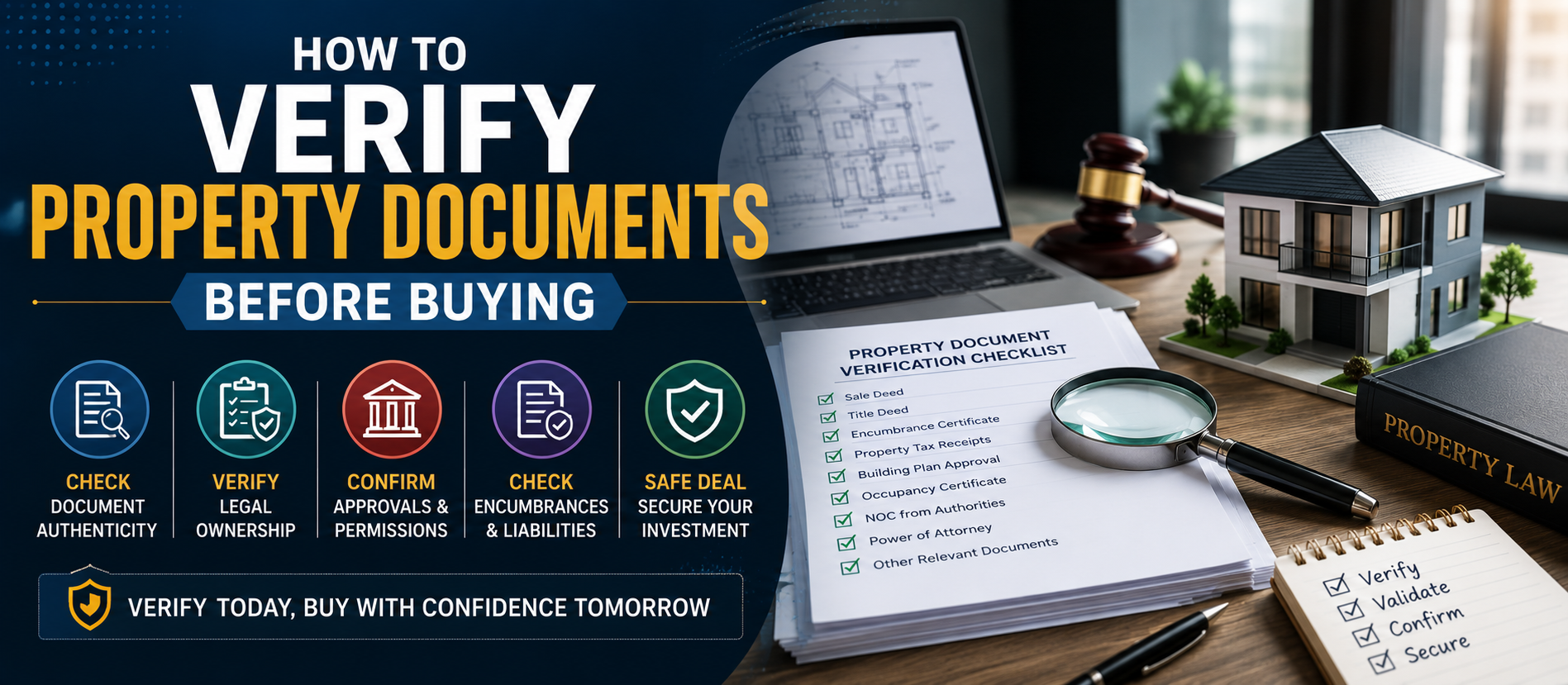 How to Verify Property Documents Before Buying: Complete Legal Guide for Safe Real Estate Investment in 2026
