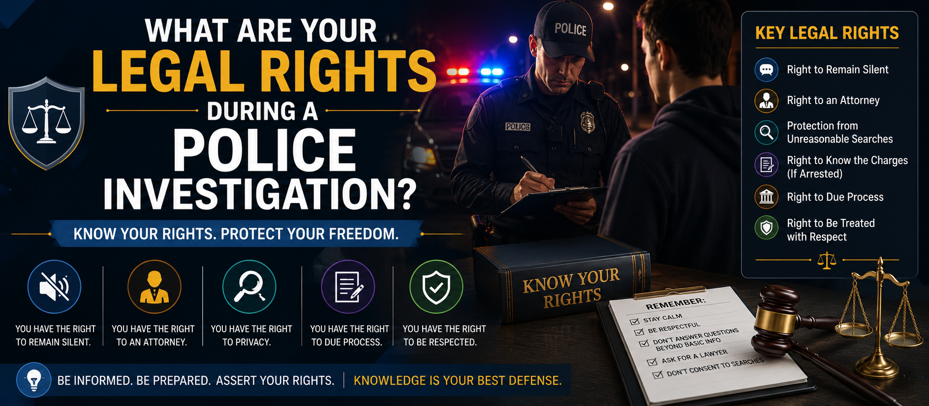 What Are Your Legal Rights During a Police Investigation? A Complete Guide for Citizens in 2026