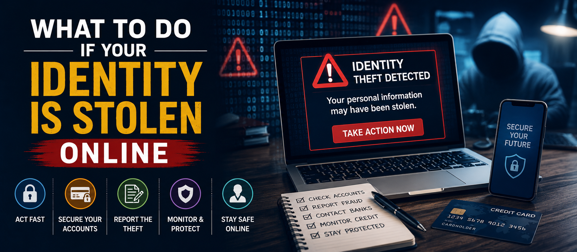 What to Do If Your Identity Is Stolen Online: Complete Guide to Protect Yourself in 2026