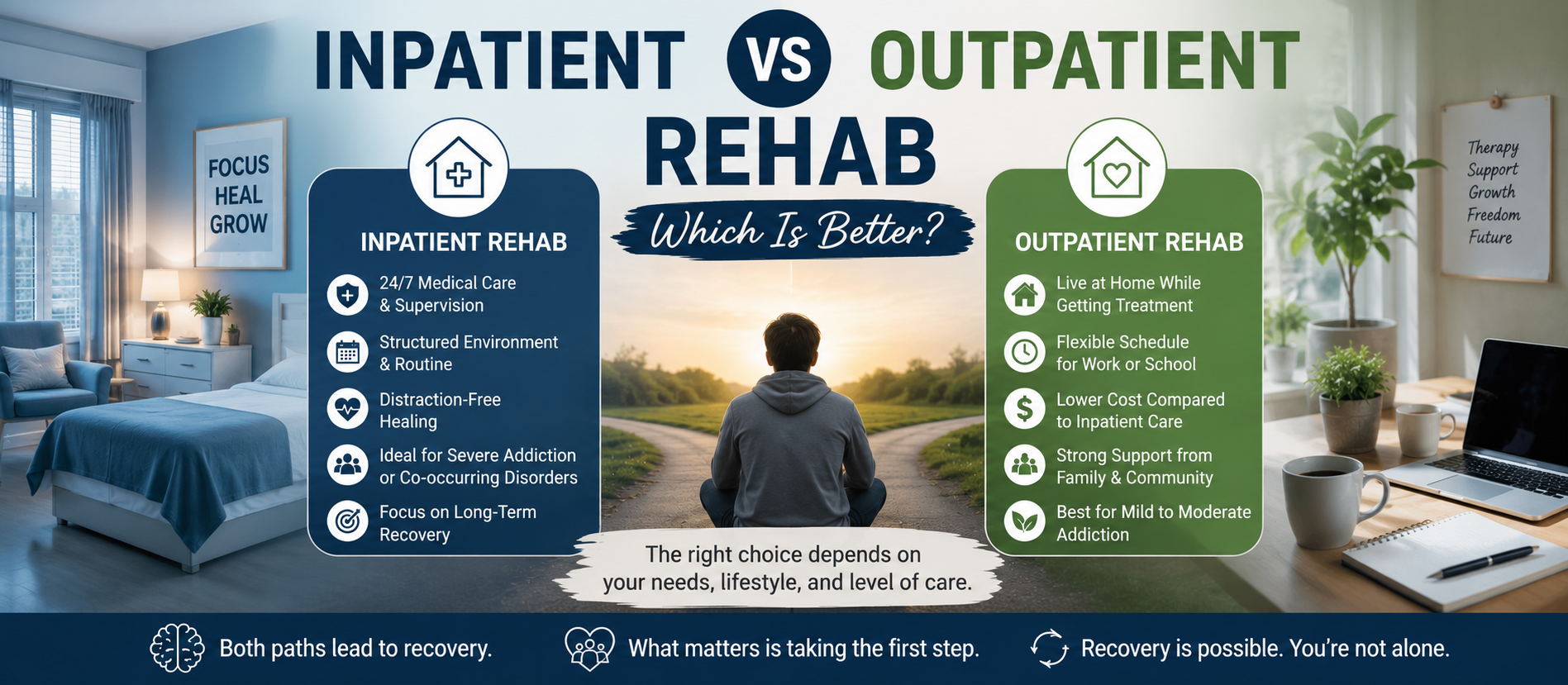 Inpatient vs Outpatient Rehab: Which Is Better?