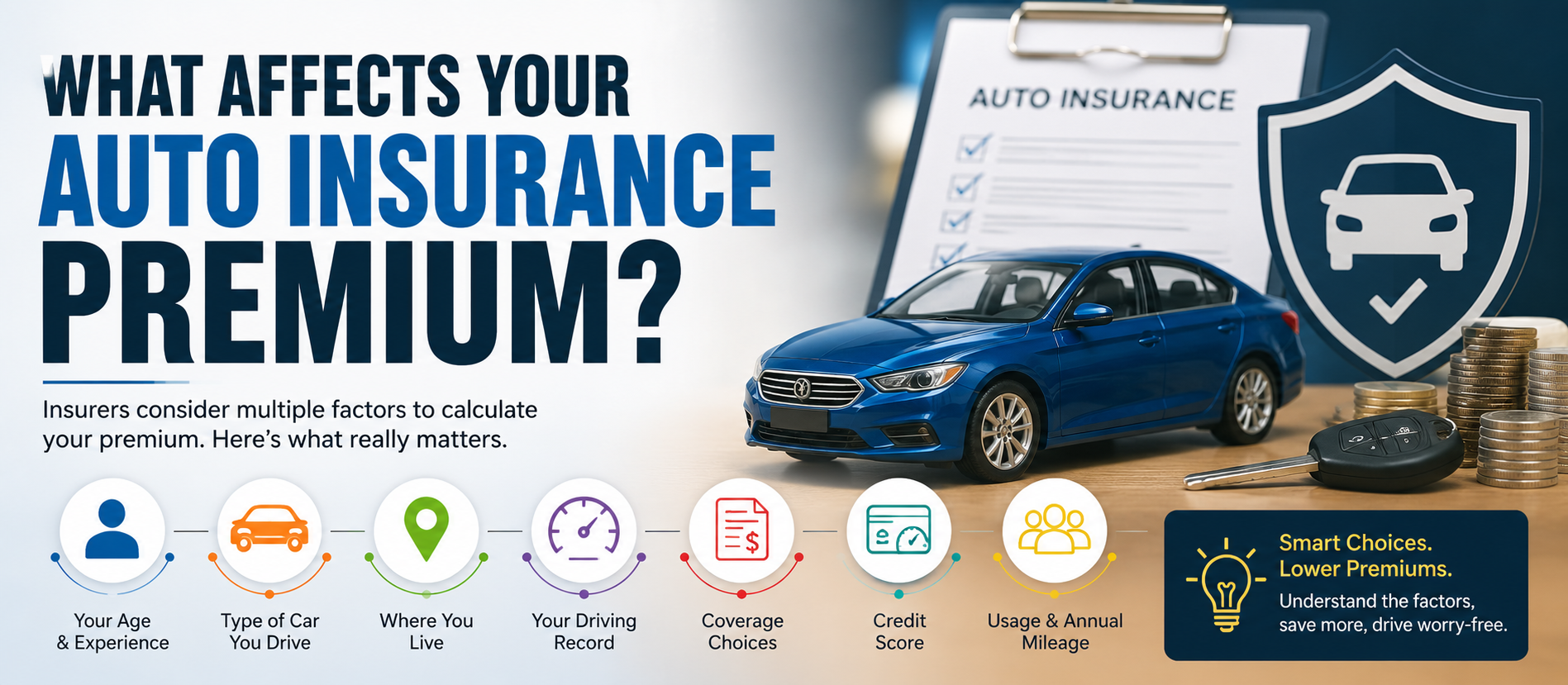 What Affects Your Auto Insurance Premium?