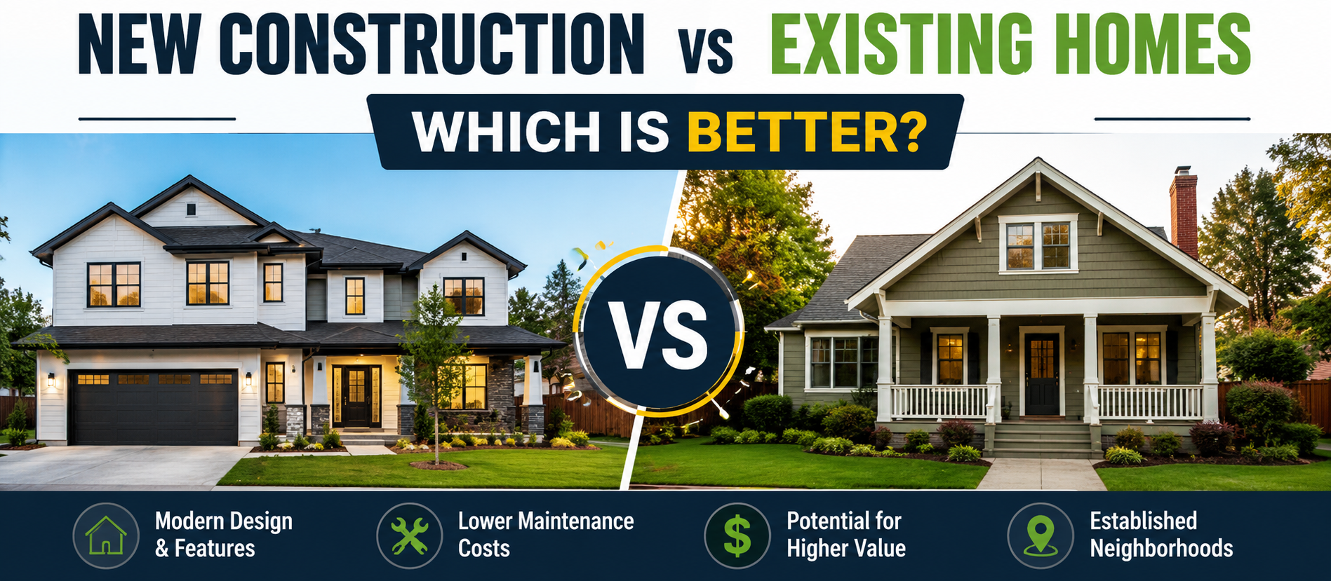 New Construction vs Existing Homes: Which Is Better?