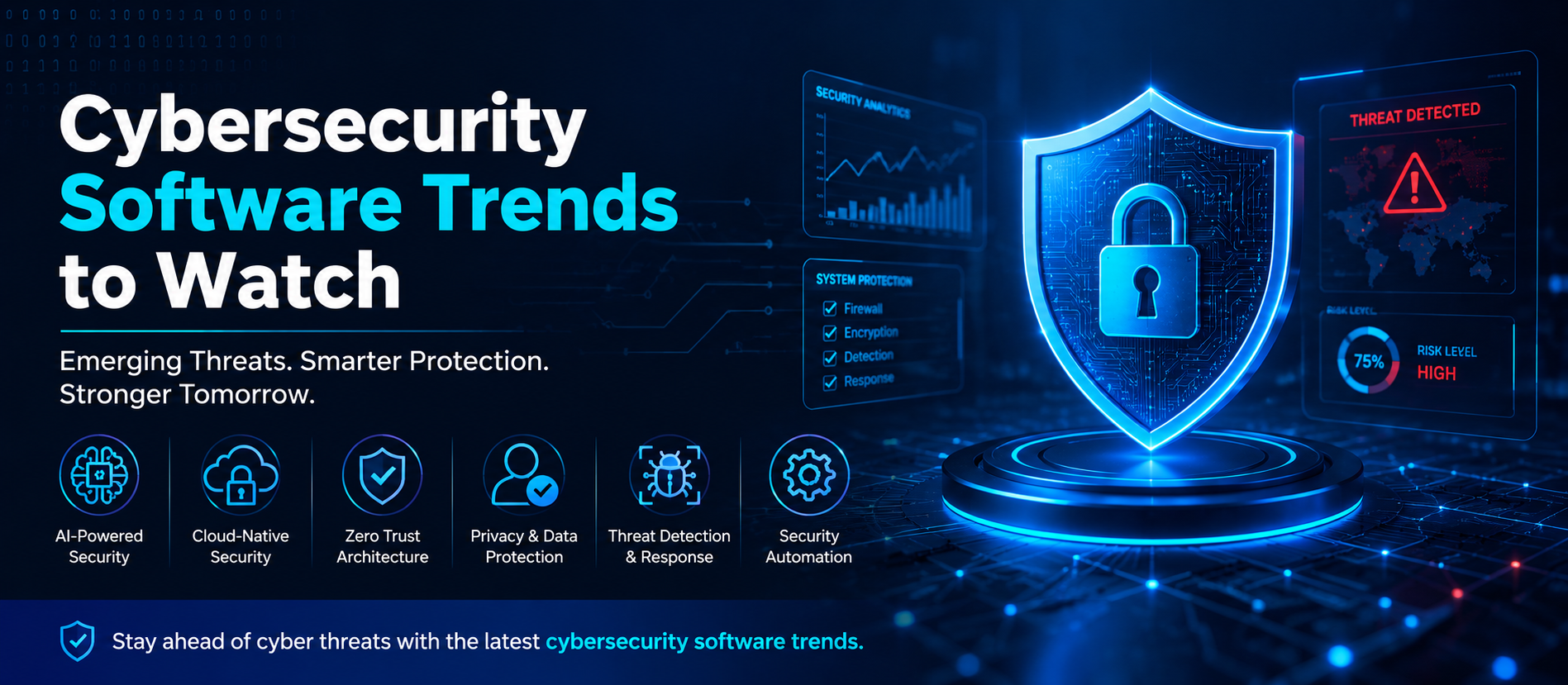Cybersecurity Software Trends to Watch in 2026 and Beyond