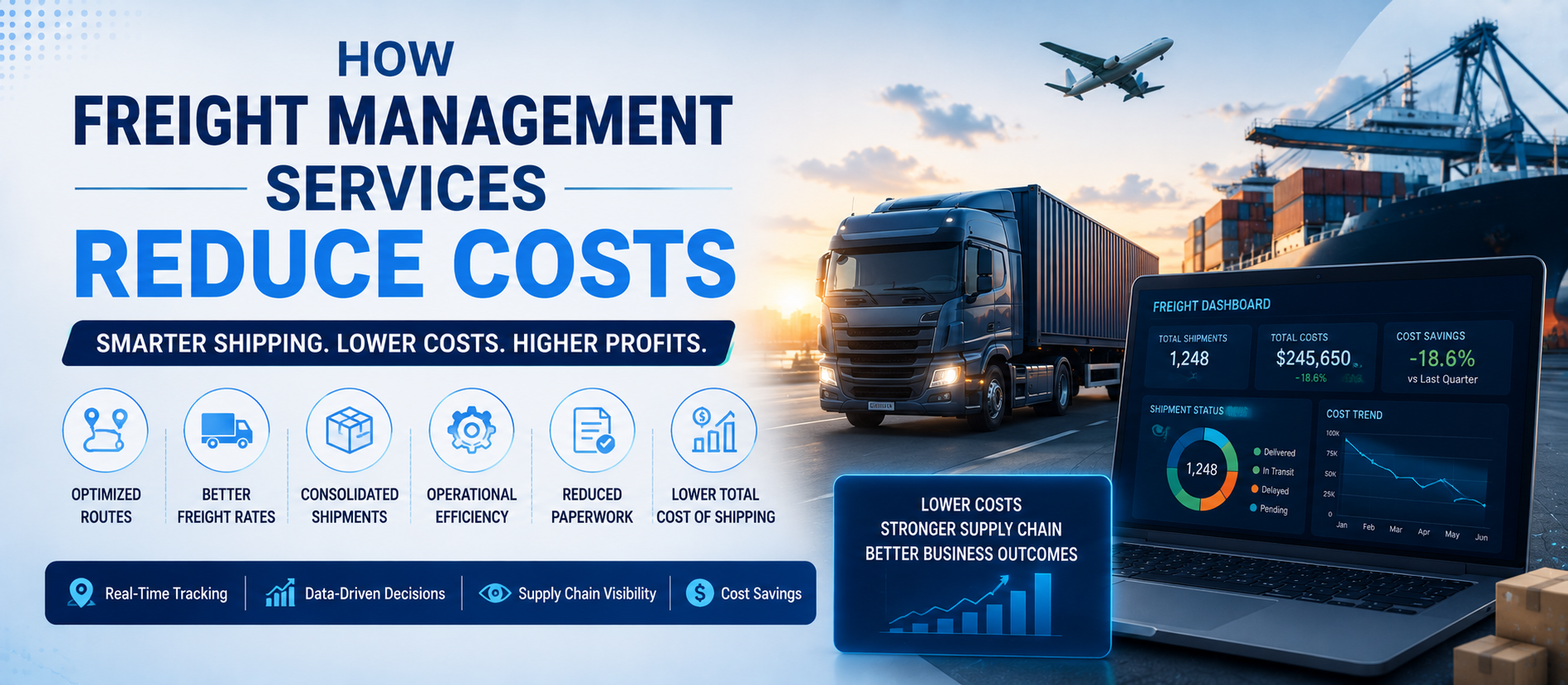 How Freight Management Services Reduce Costs
