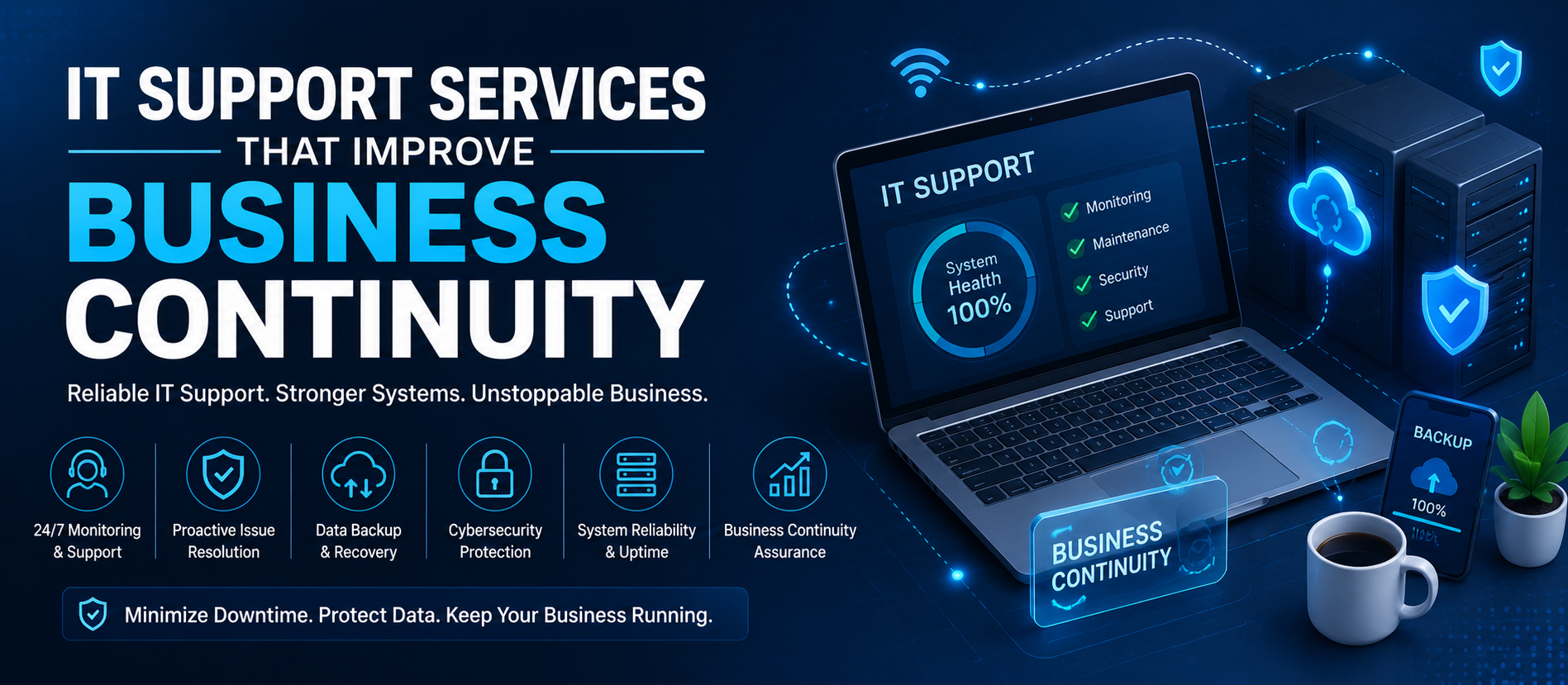 IT Support Services That Improve Business Continuity
