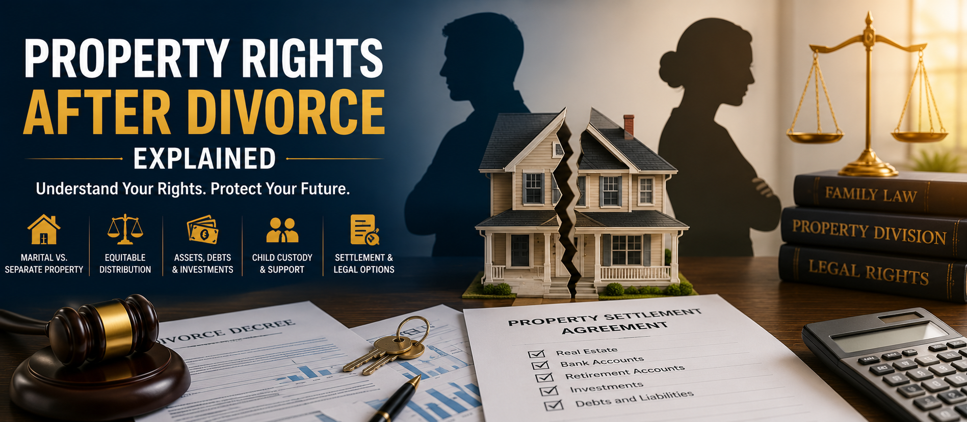 Property Rights After Divorce Explained: A Complete Legal Guide for Asset Division and Financial Protection in 2026