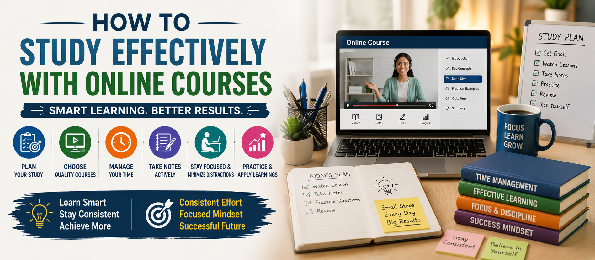 How to Study Effectively with Online Courses