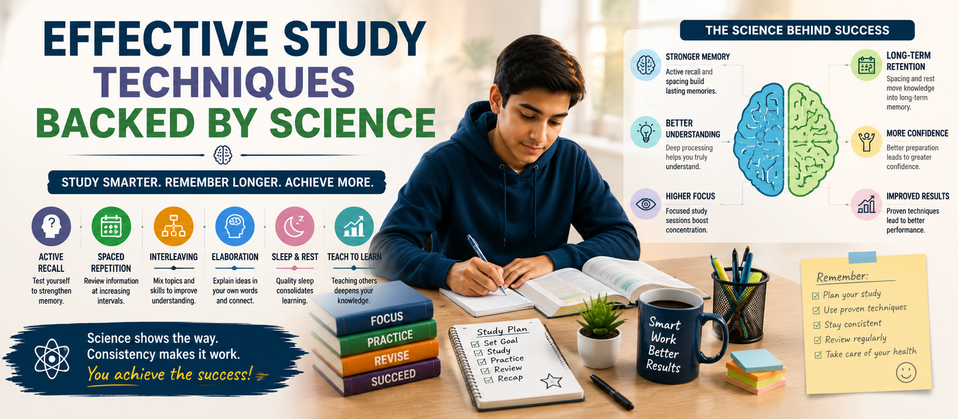 Effective Study Techniques Backed by Science