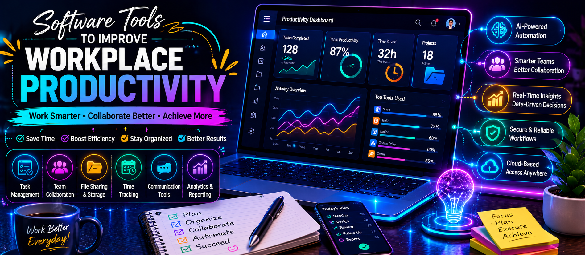Software Tools to Improve Workplace Productivity in 2026
