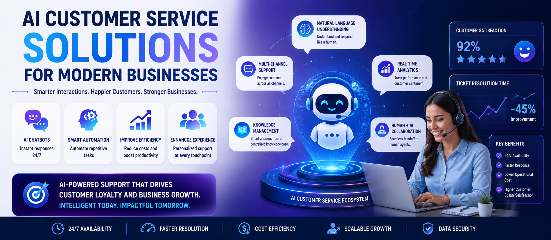 AI Customer Service Solutions for Modern Businesses