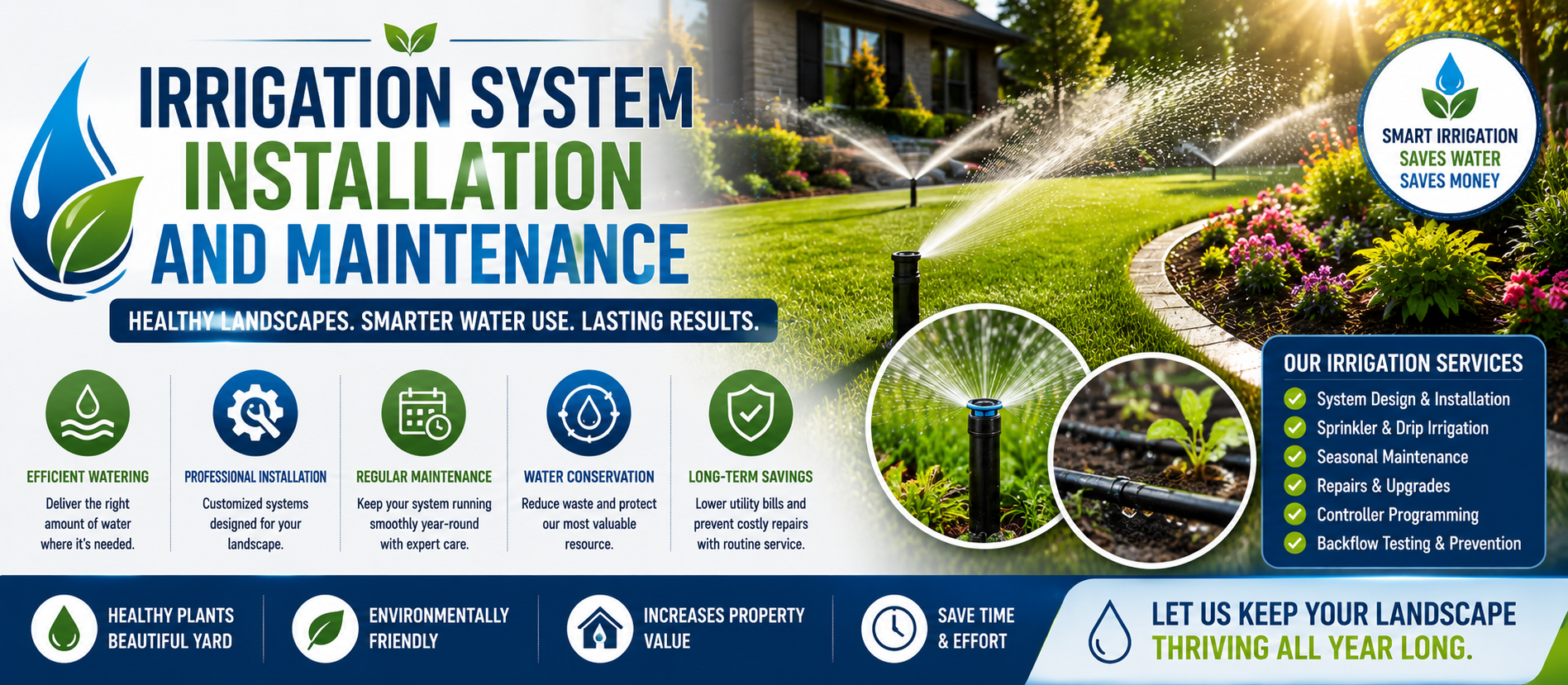 Irrigation System Installation and Maintenance: The Complete Homeowner Guide