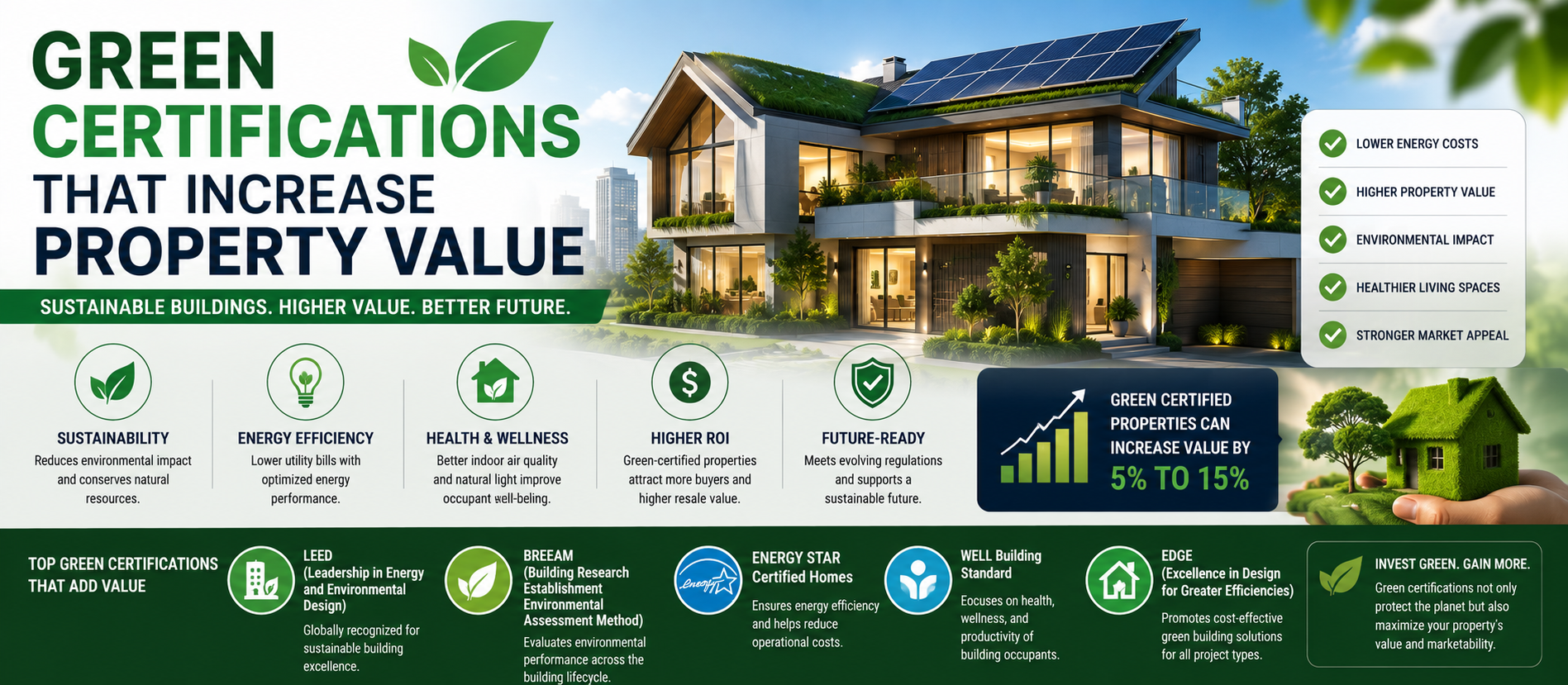 Green Certifications That Increase Property Value