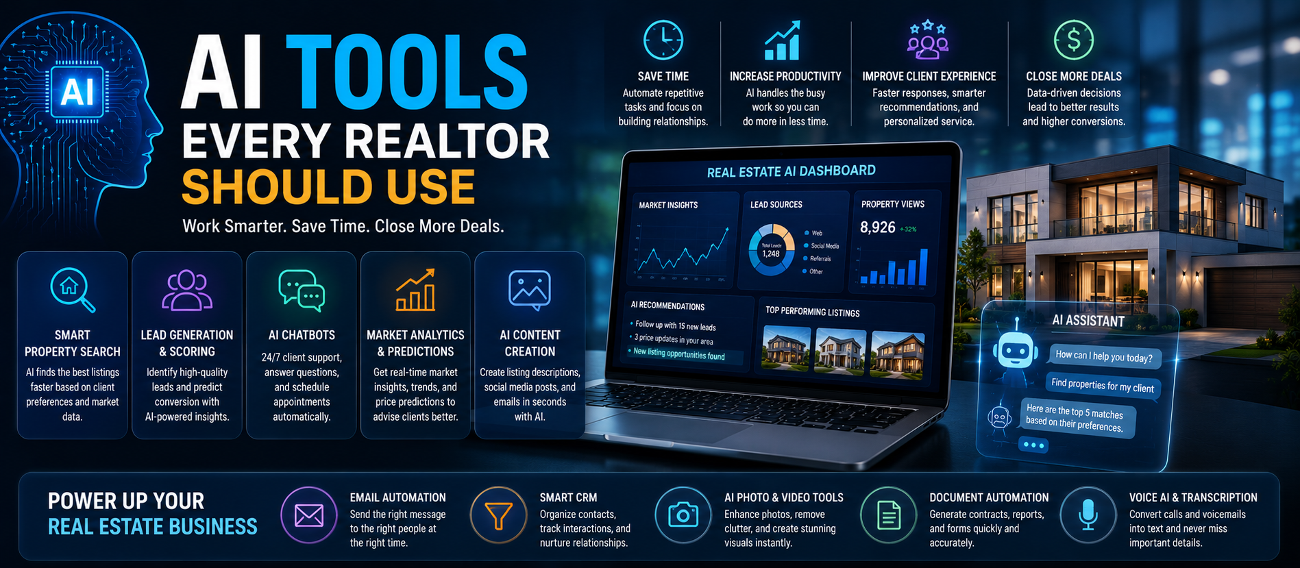 AI Tools Every Realtor Should Use