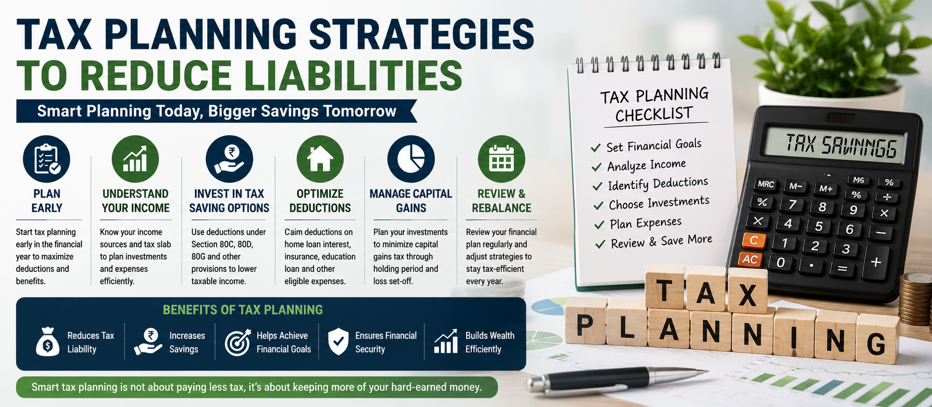 Tax Planning Strategies to Reduce Liabilities