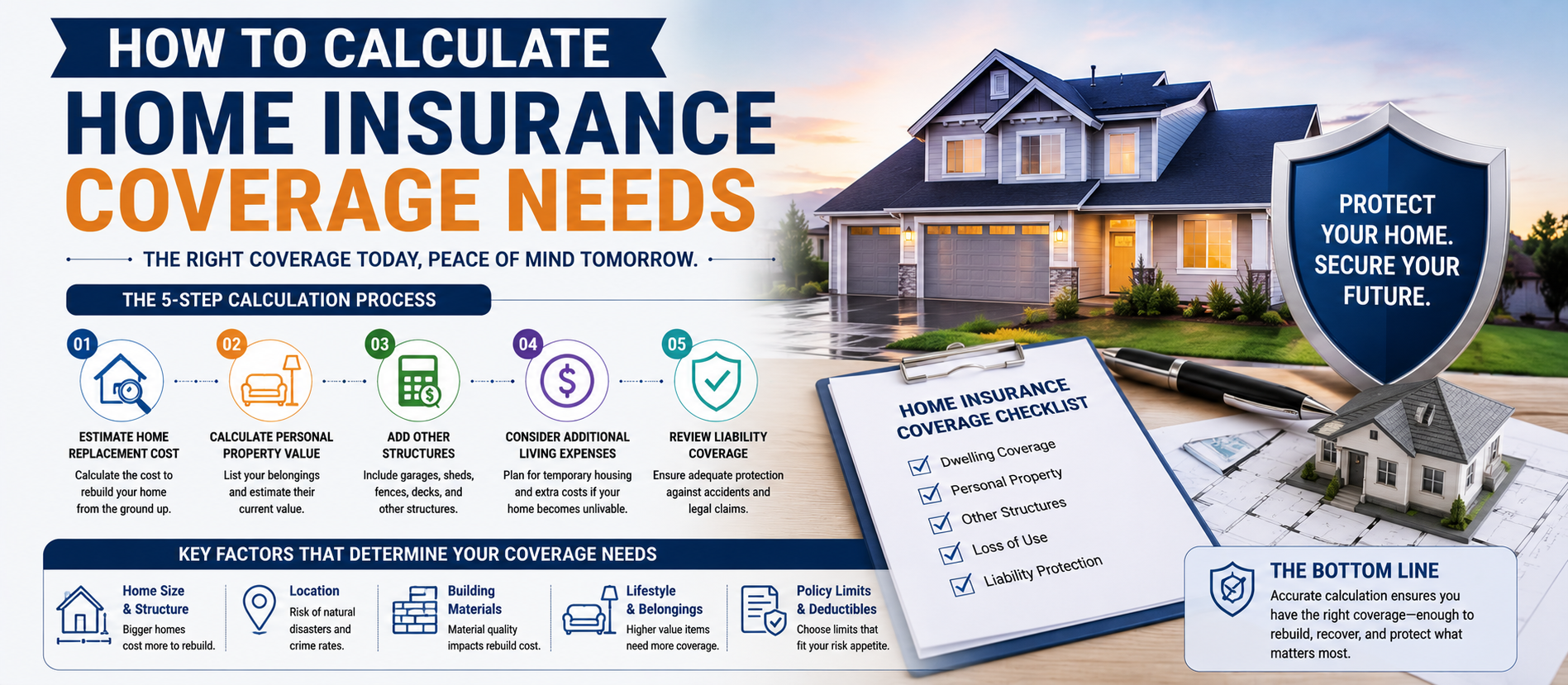 How to Calculate Home Insurance Coverage Needs