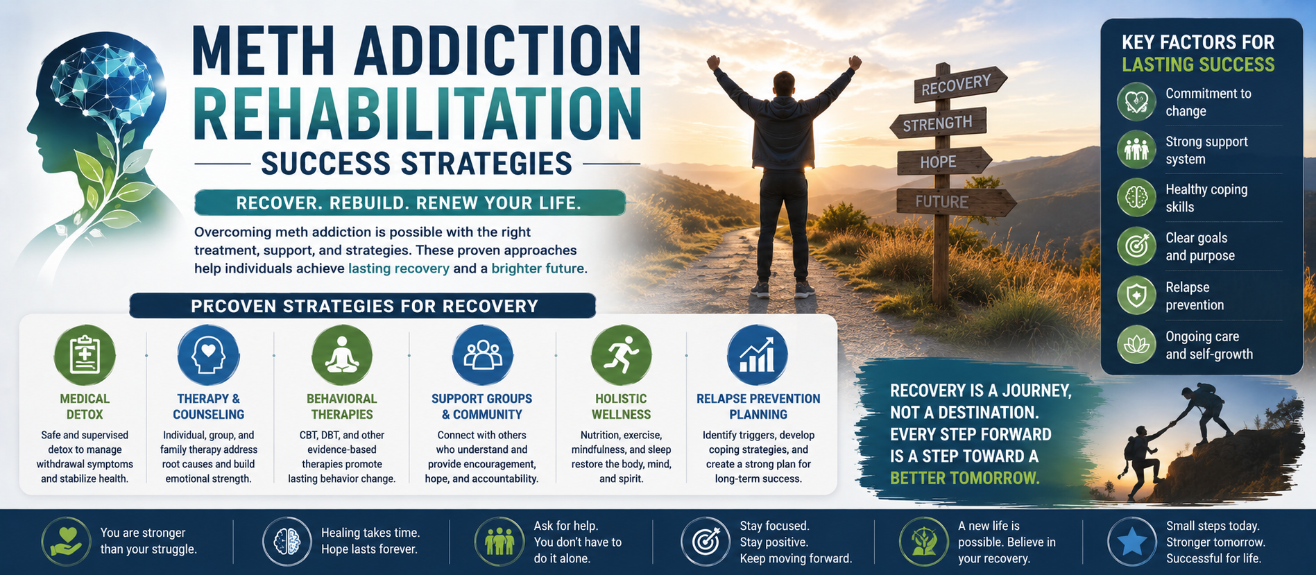 Meth Addiction Rehabilitation Success Strategies