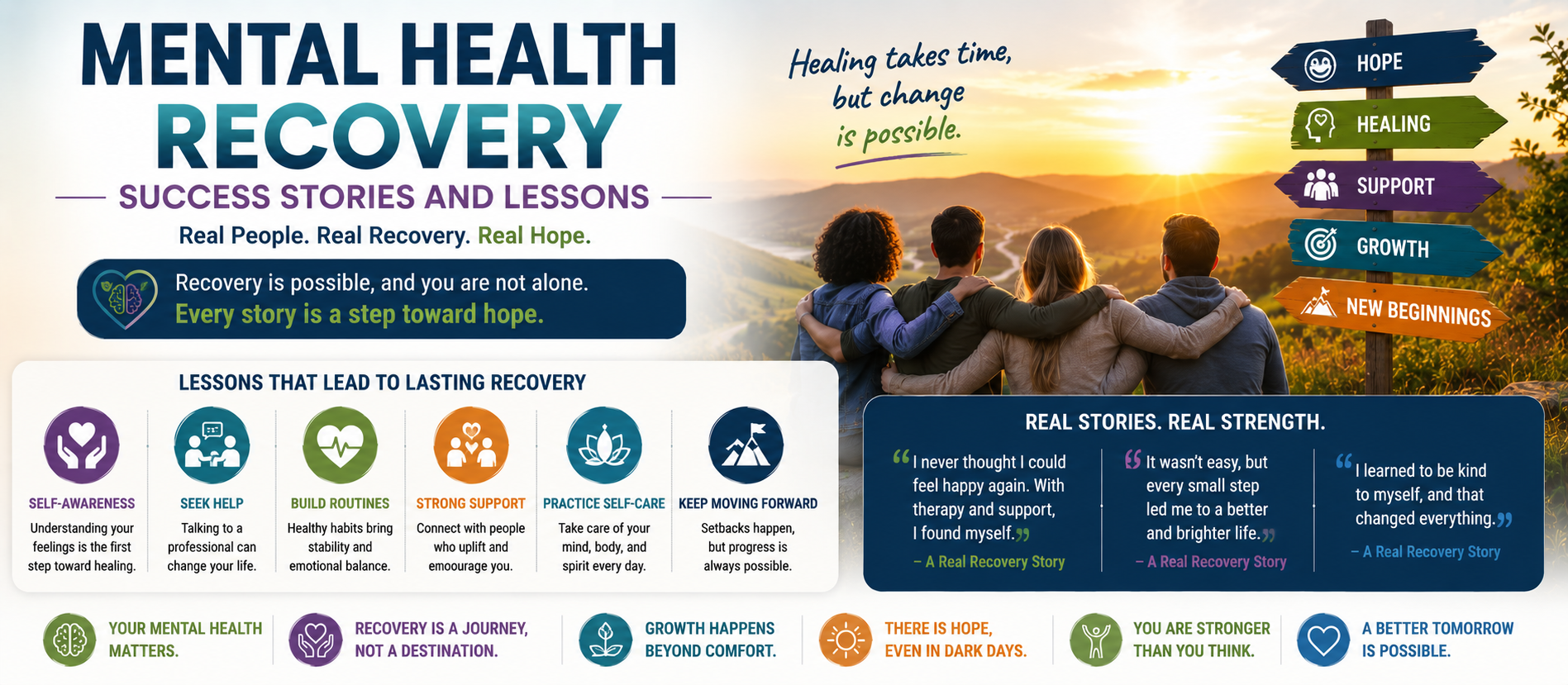 Mental Health Recovery Success Stories and Lessons