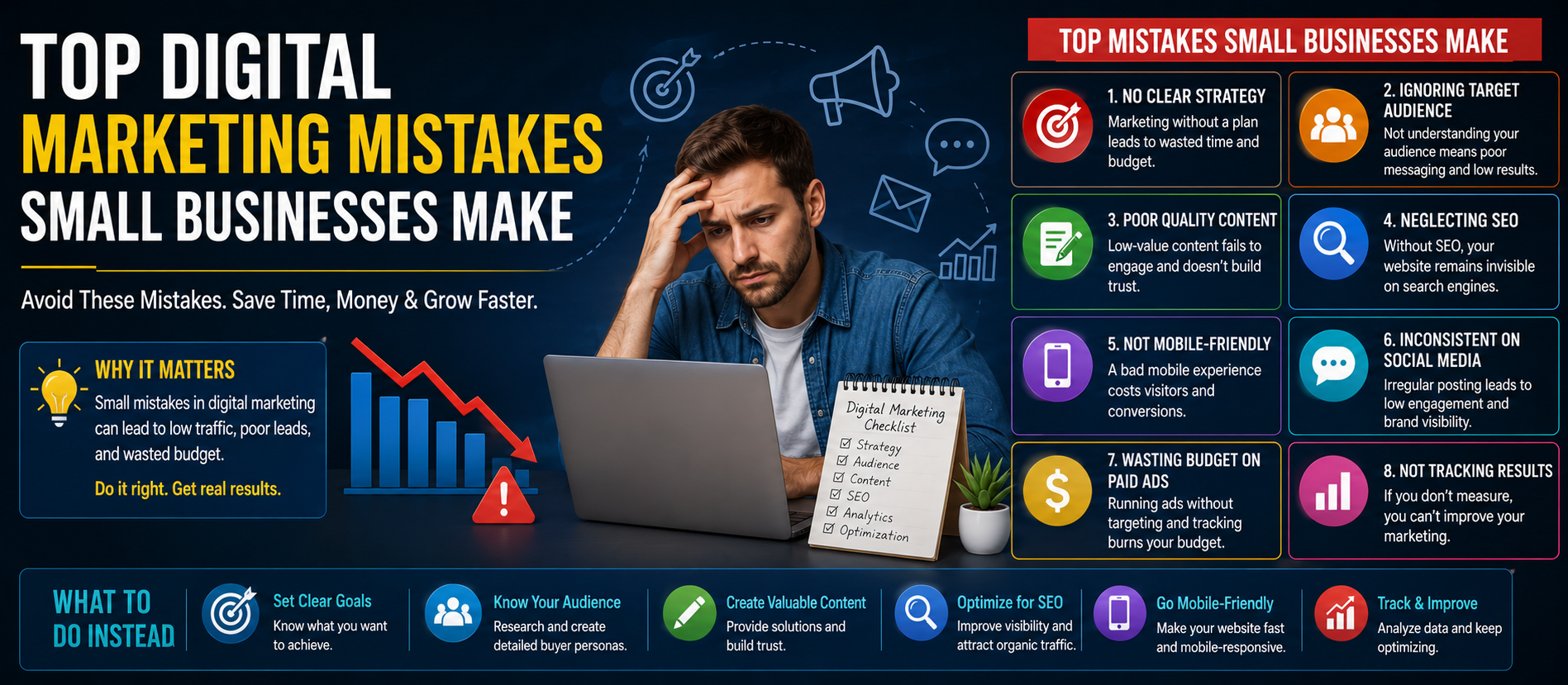 Top Digital Marketing Mistakes Small Businesses Make in 2026