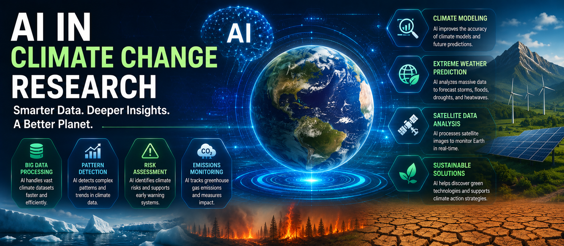 AI in Climate Change Research