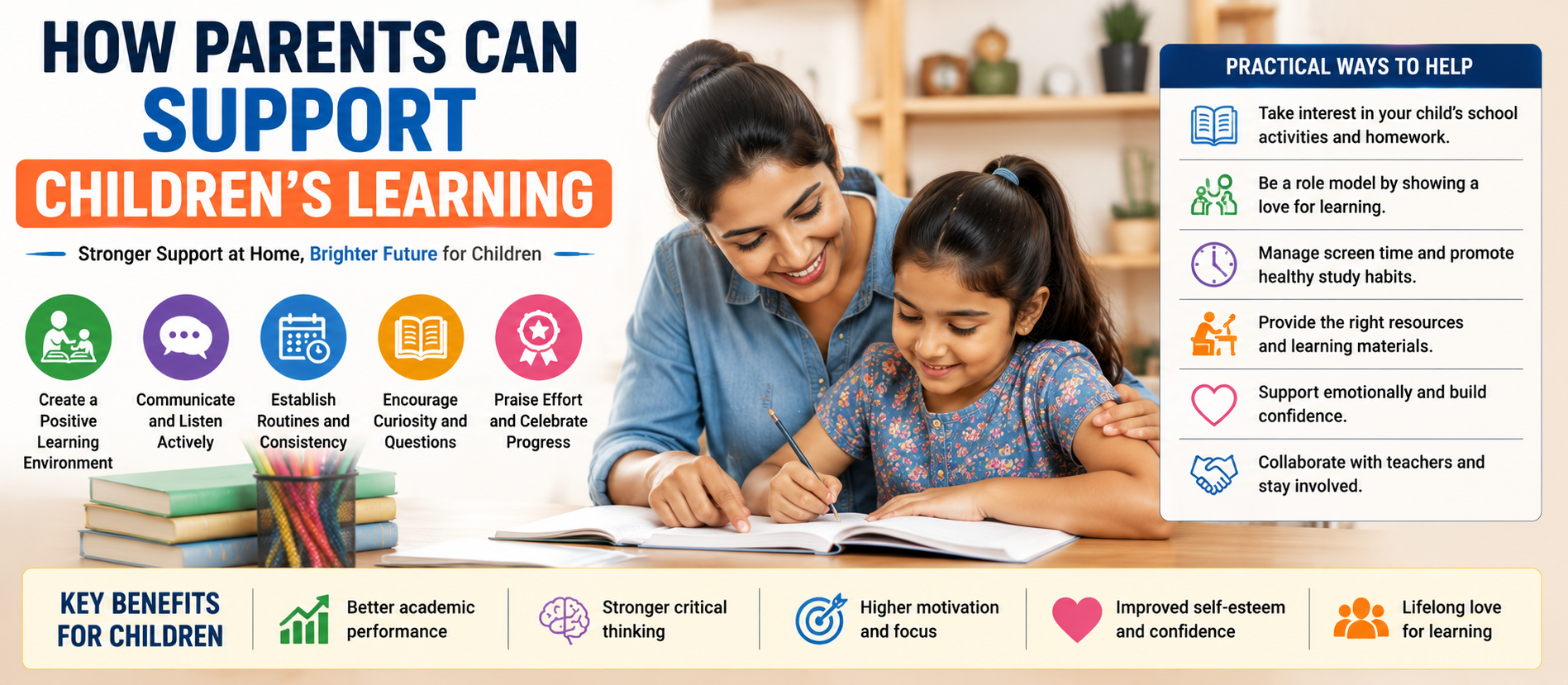 How Parents Can Support Children's Learning