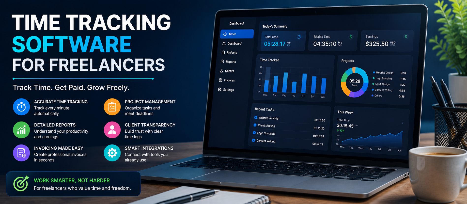 Time Tracking Software for Freelancers: Complete Guide to Improving Productivity and Profitability in 2026