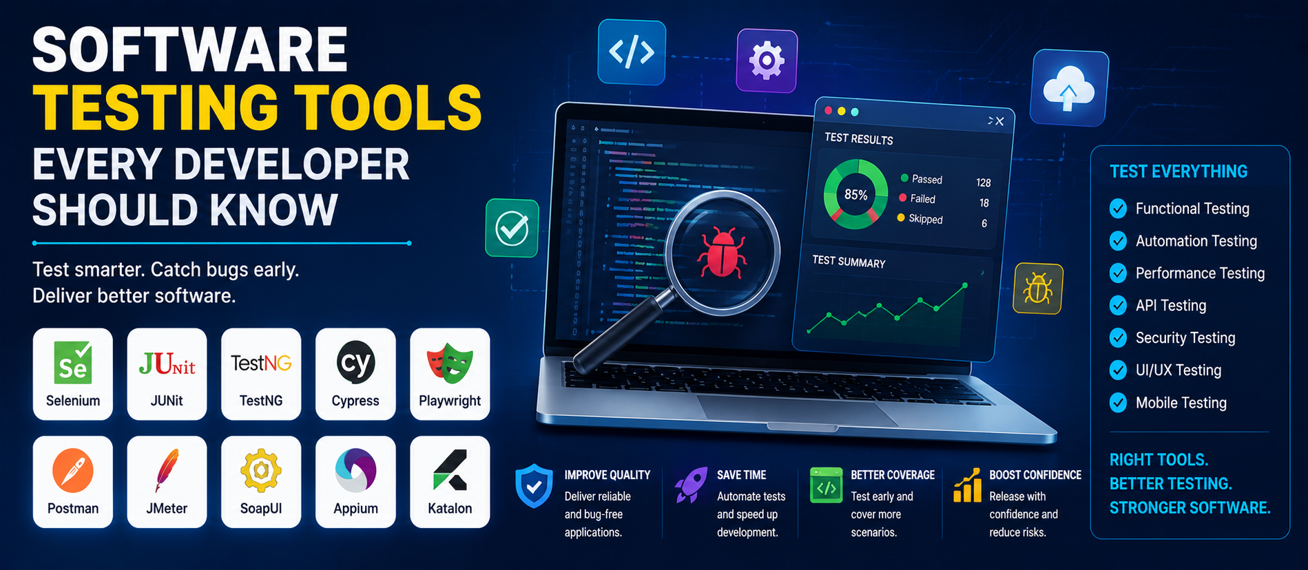 Software Testing Tools Every Developer Should Know in 2026