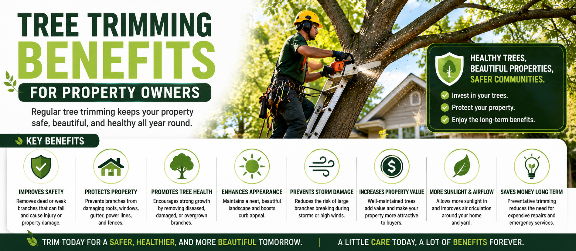 Tree Trimming Benefits for Property Owners: A Complete Guide to Healthier Trees and Safer Homes