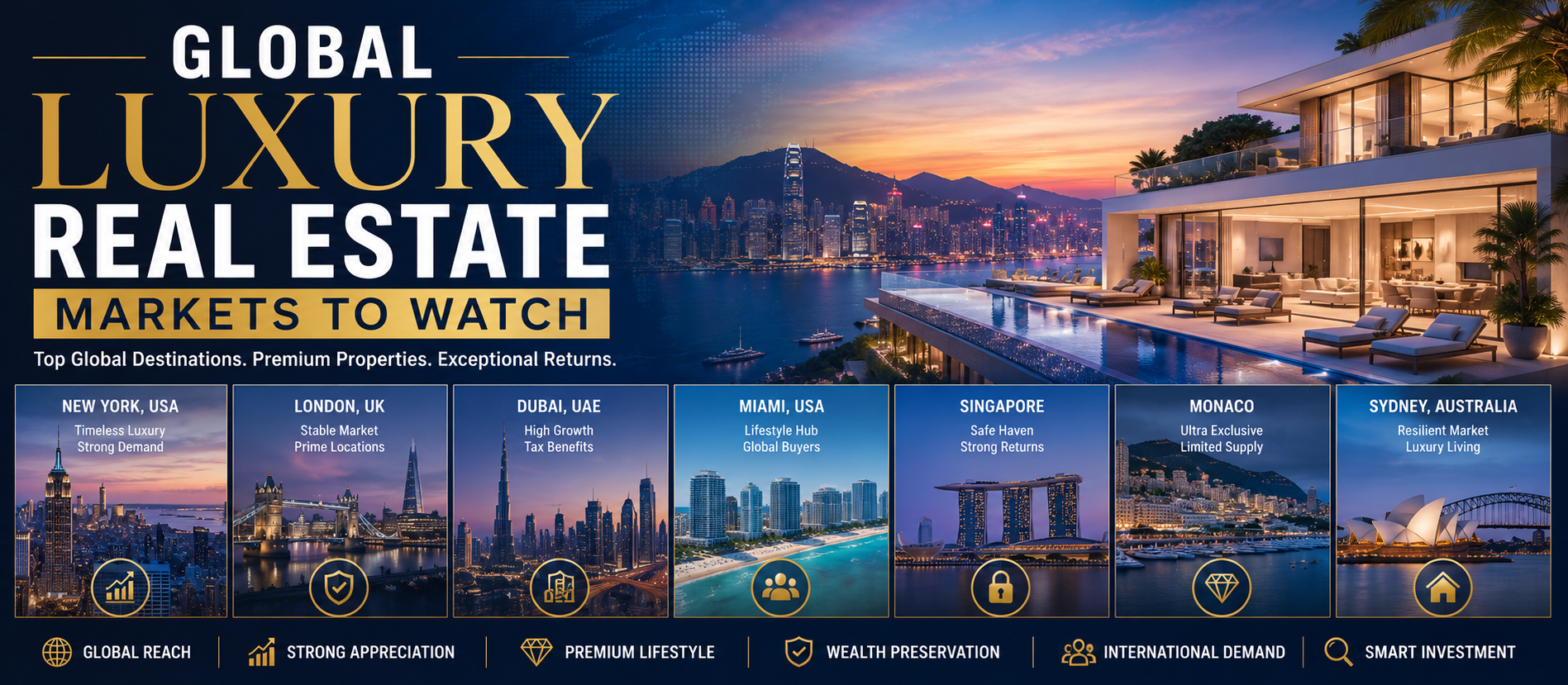 Global Luxury Real Estate Markets to Watch