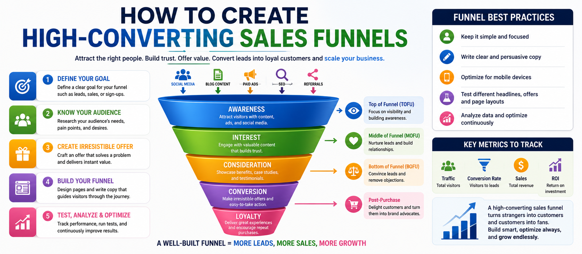 How to Create High-Converting Sales Funnels