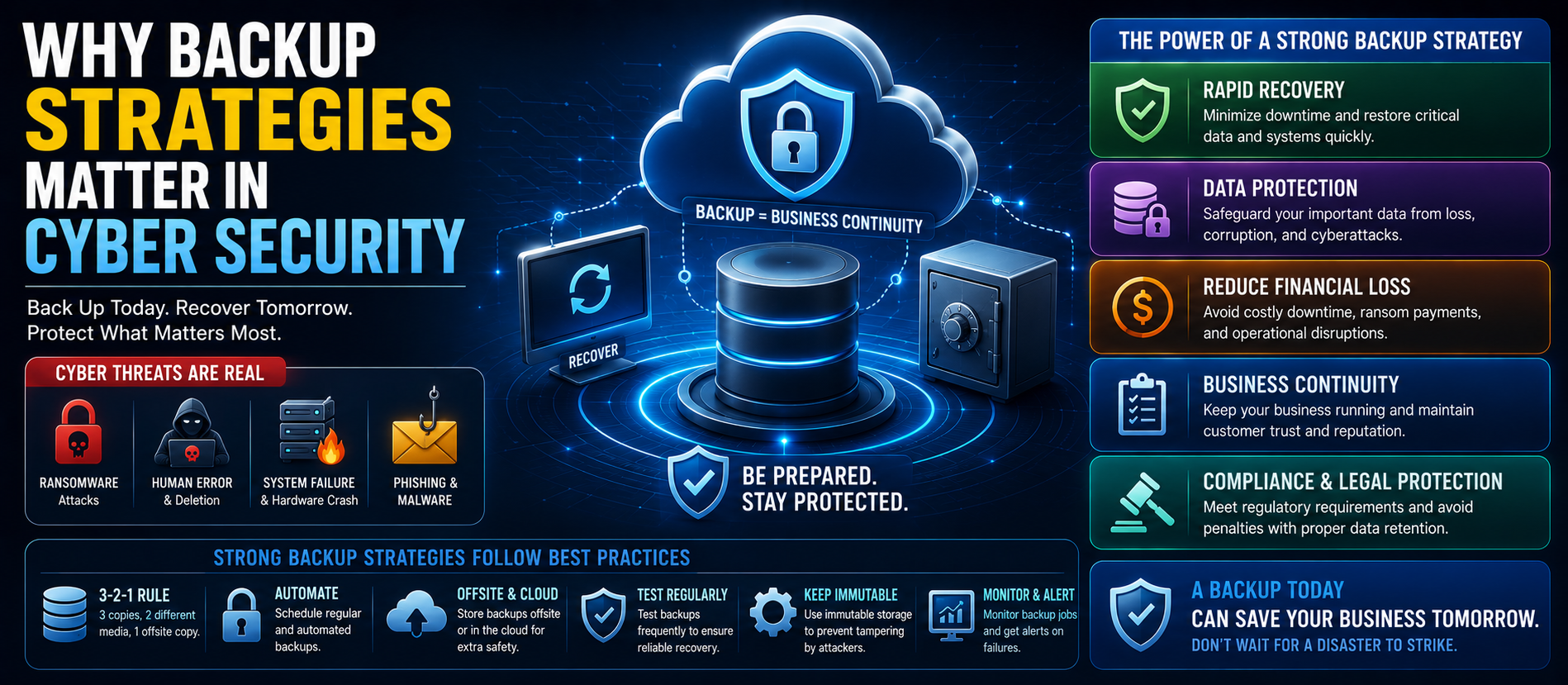 Why Backup Strategies Matter in Cyber Security: The Complete 2026 Guide