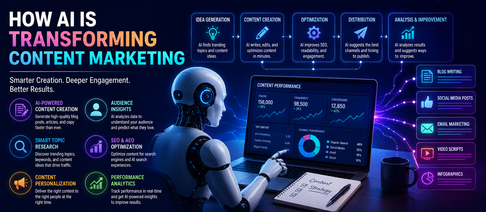 How AI Is Transforming Content Marketing