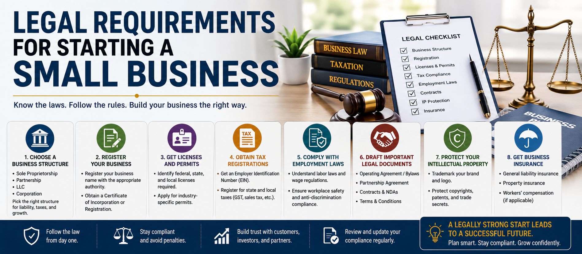 Legal Requirements for Starting a Small Business: A Complete Guide for Entrepreneurs (2026)