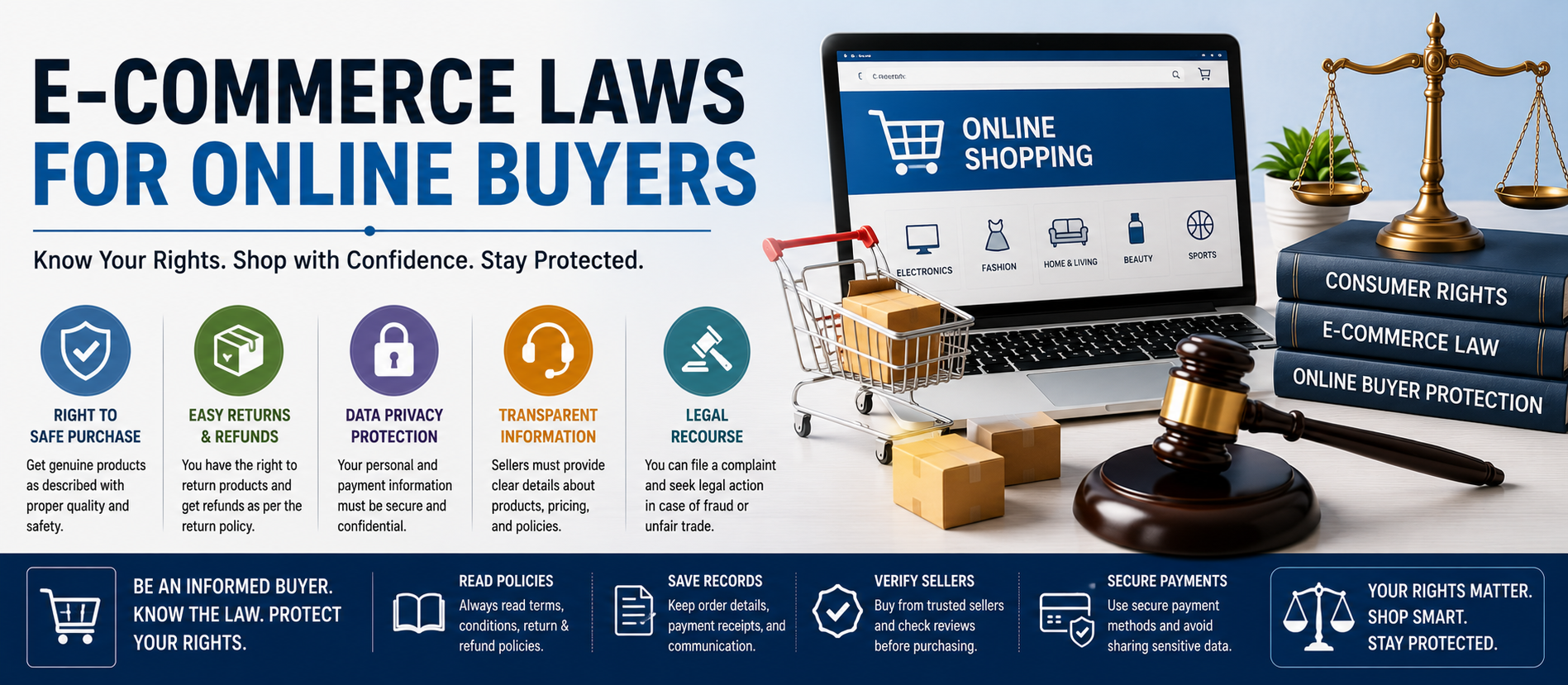 E-Commerce Laws for Online Buyers: A Complete Consumer Protection Guide (2026)