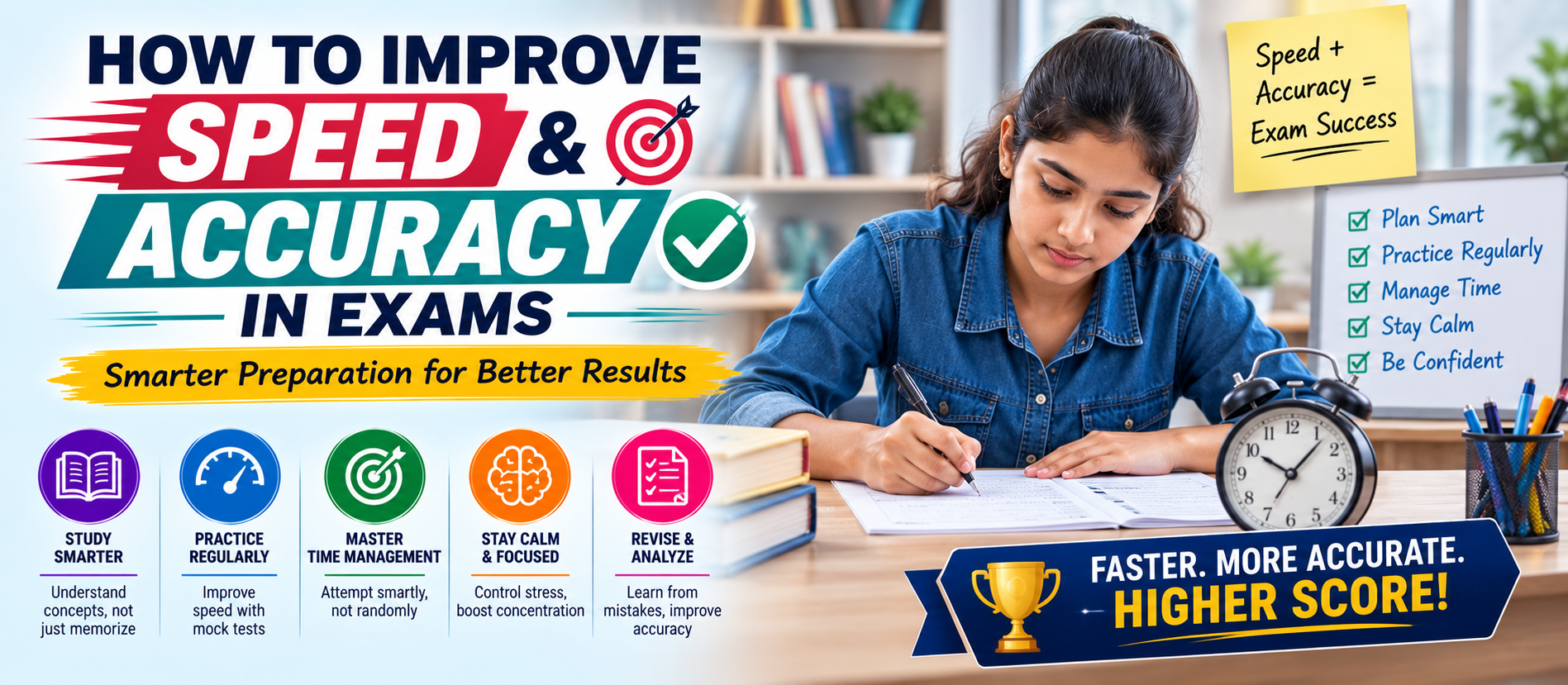 How to Improve Speed and Accuracy in Exams