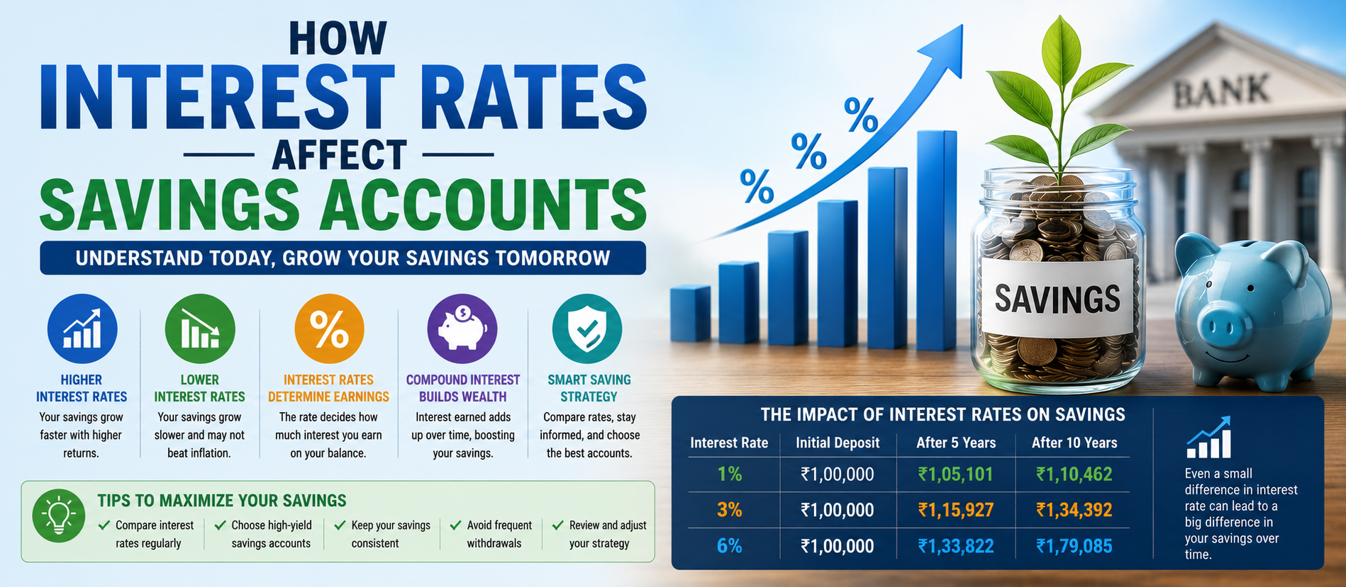 How Interest Rates Affect Savings Accounts