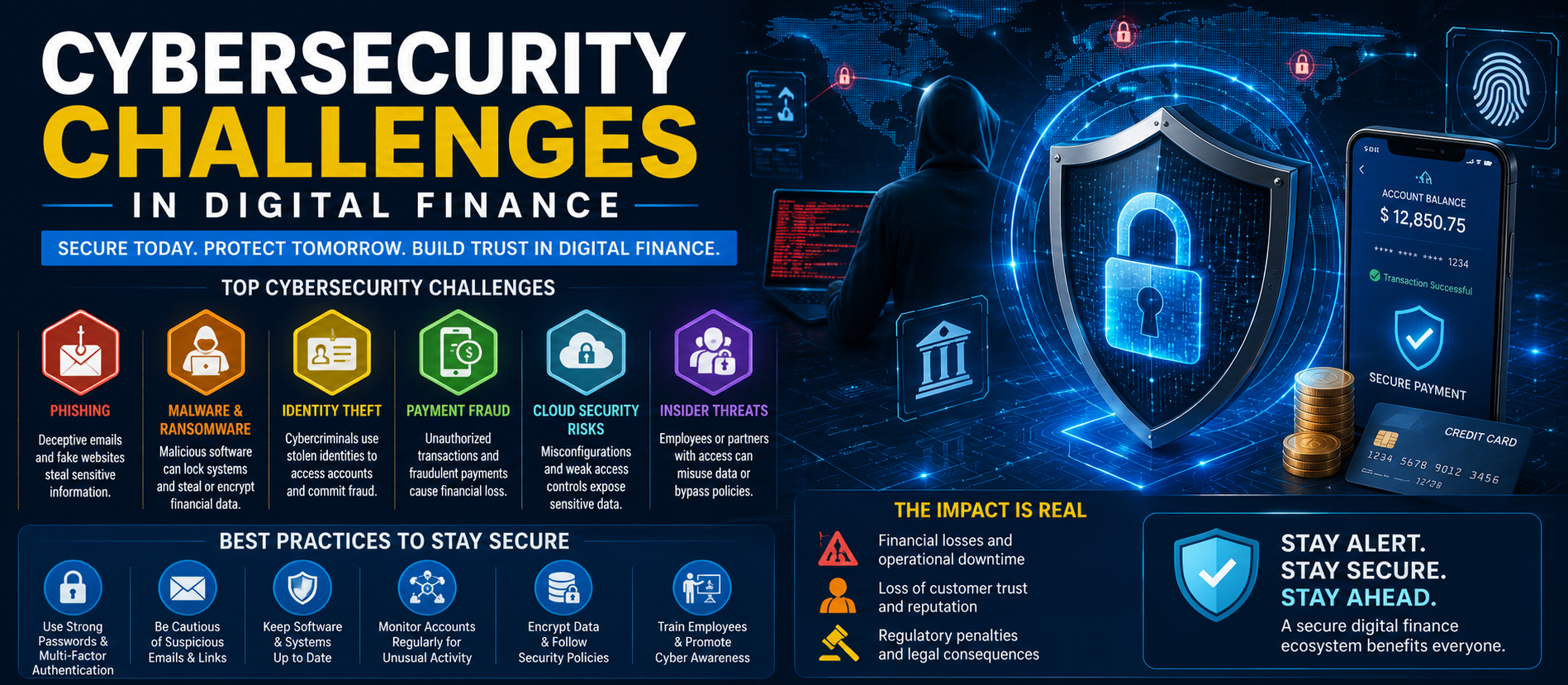 Cybersecurity Challenges in Digital Finance