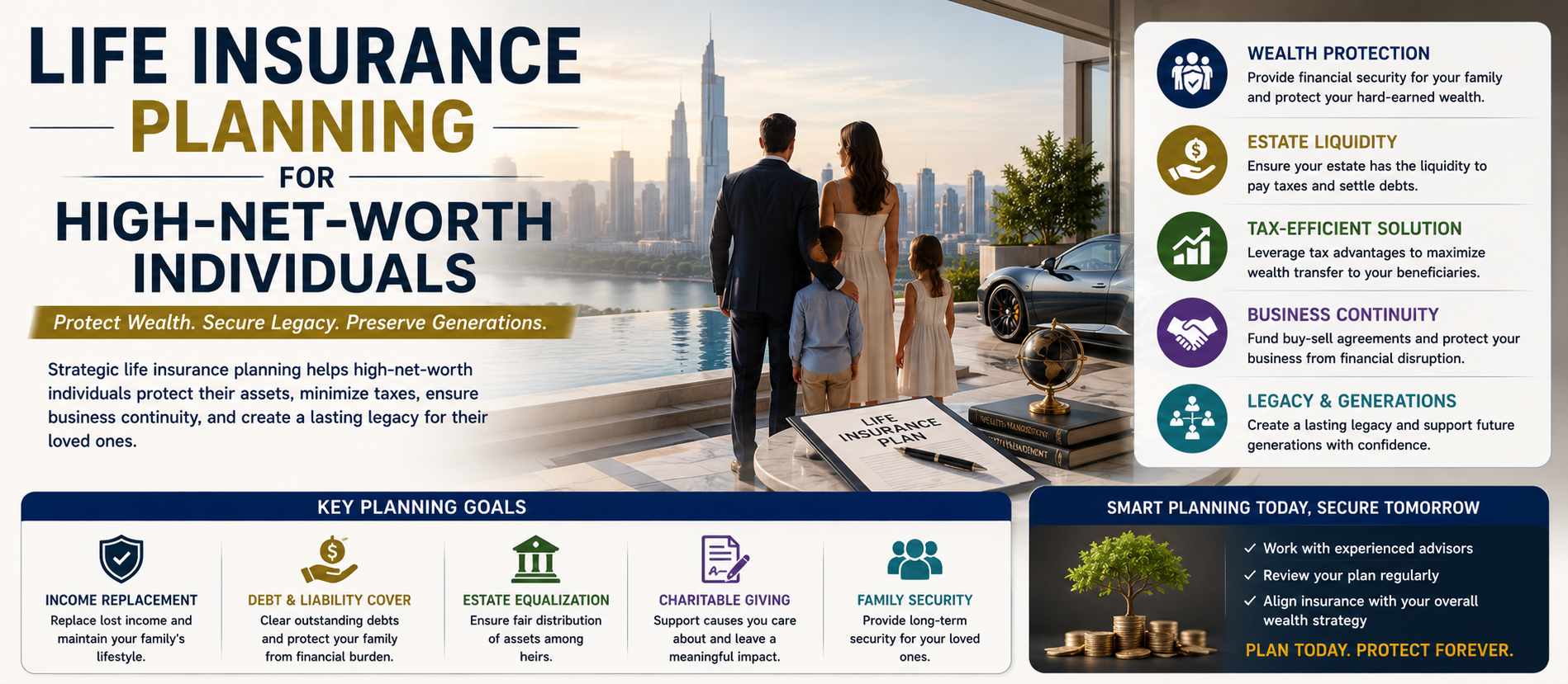 Life Insurance Planning for High-Net-Worth Individuals
