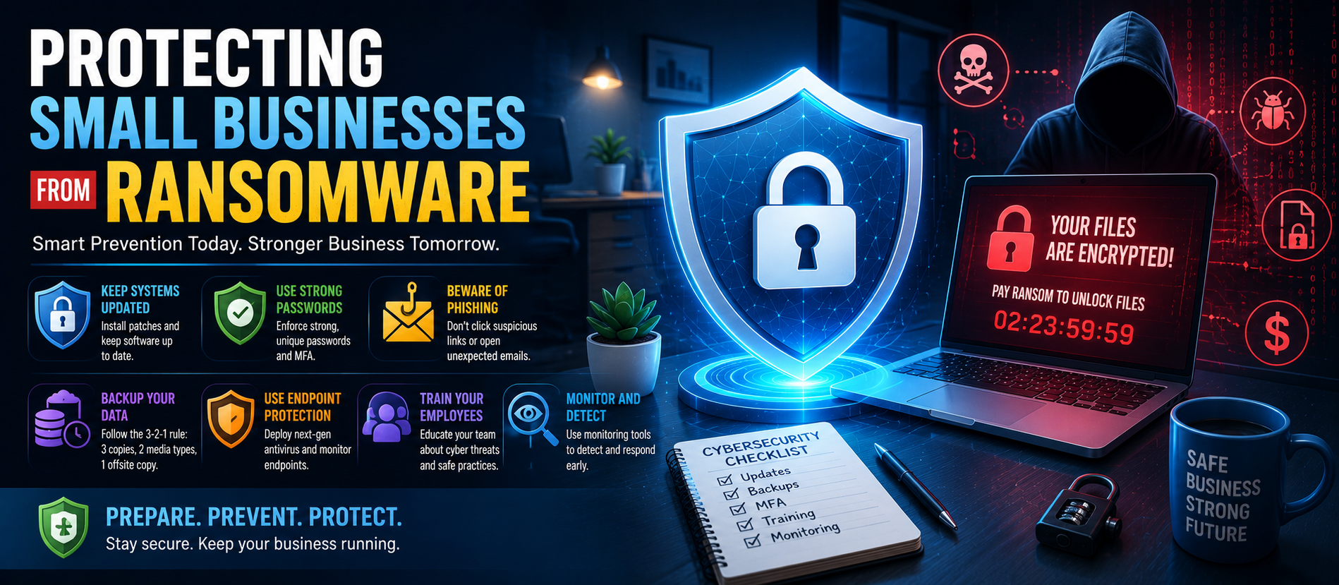 Protecting Small Businesses from Ransomware: A Complete Guide for 2026