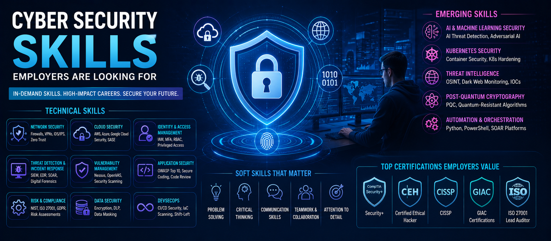 Cyber Security Skills Employers Are Looking For in 2026: A Complete Career Guide