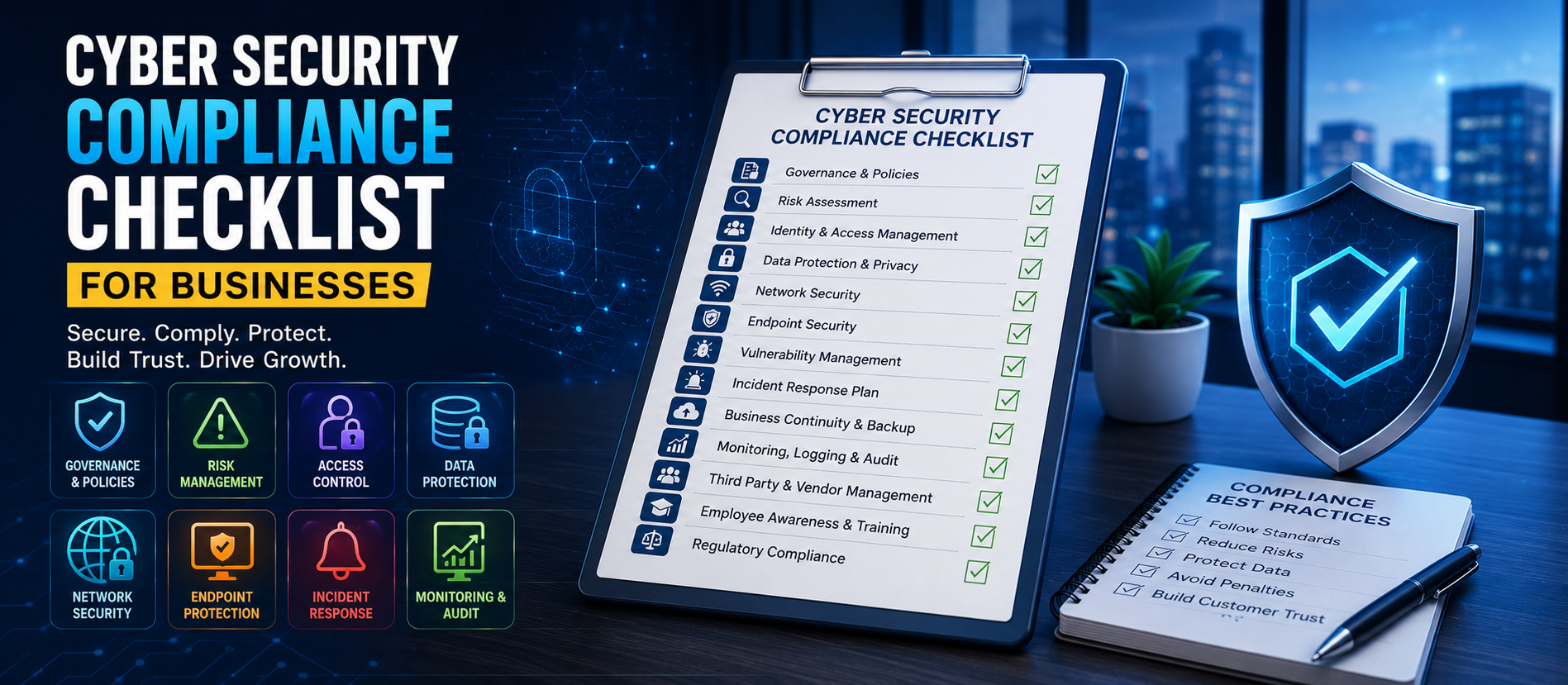 Cyber Security Compliance Checklist for Businesses: A Complete Guide for 2026