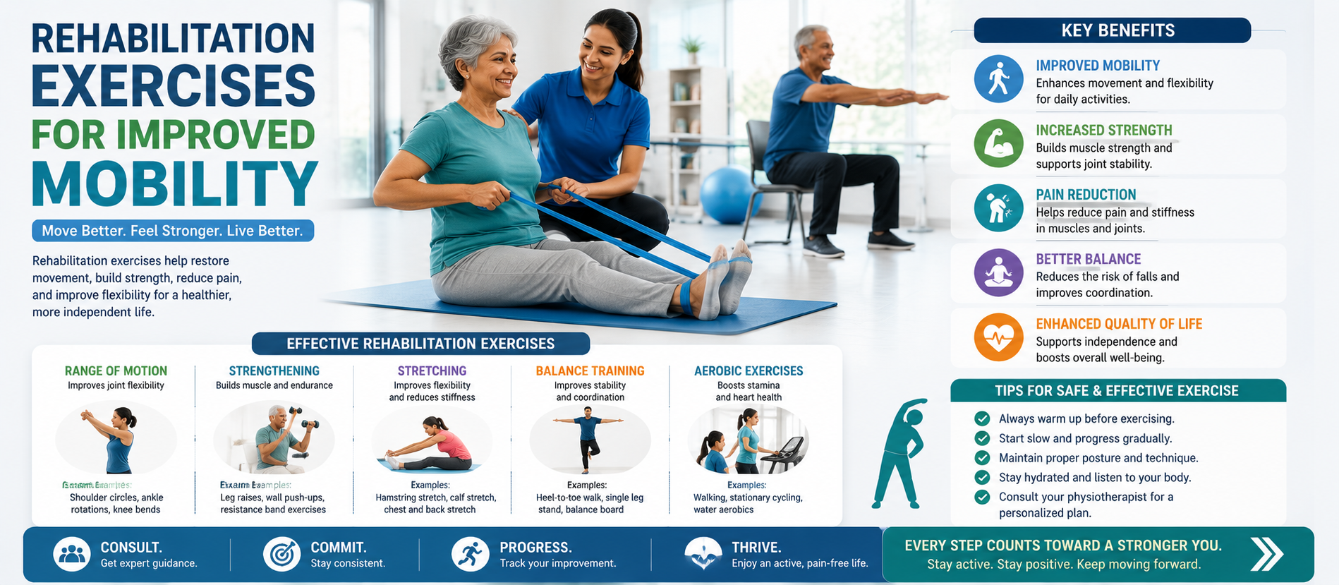 Rehabilitation Exercises for Improved Mobility: A Complete Guide for 2026
