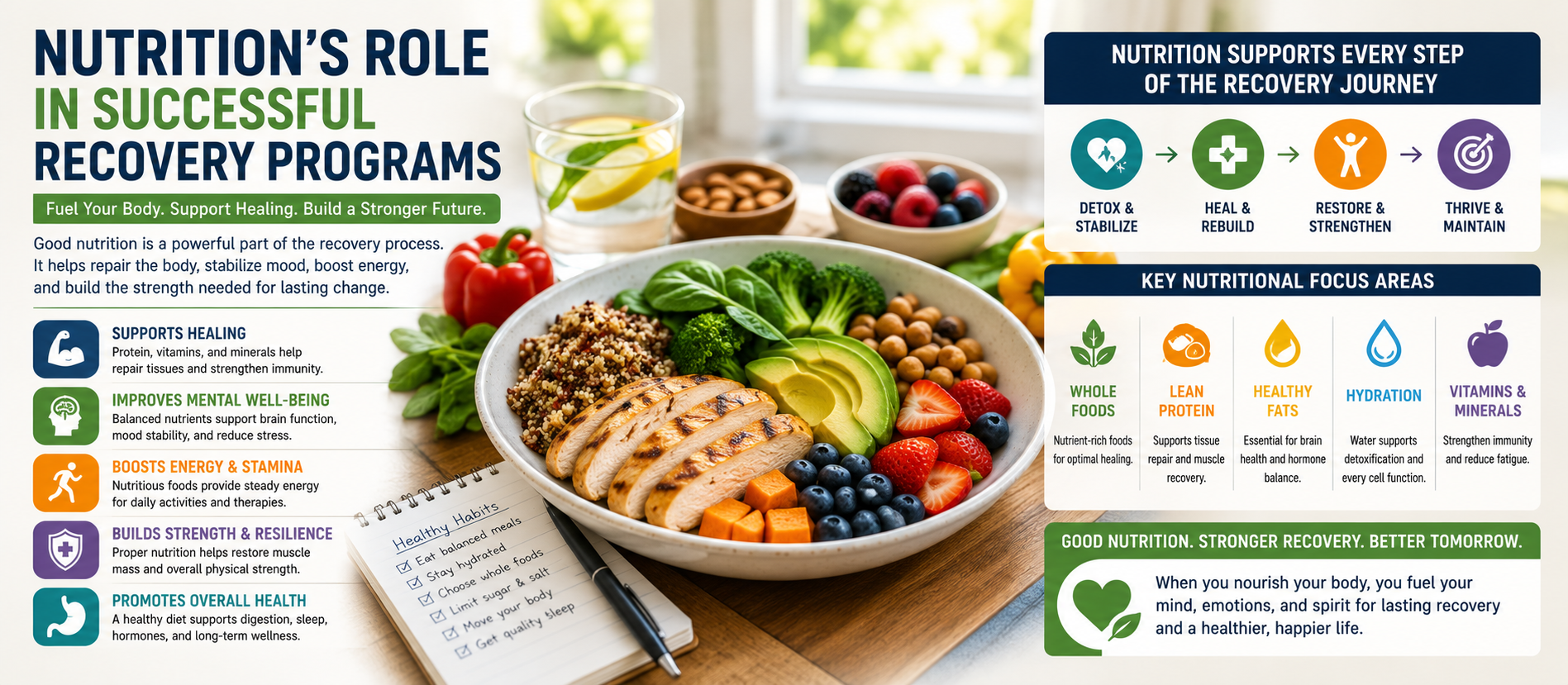 Nutrition's Role in Successful Recovery Programs: A Complete Guide for 2026