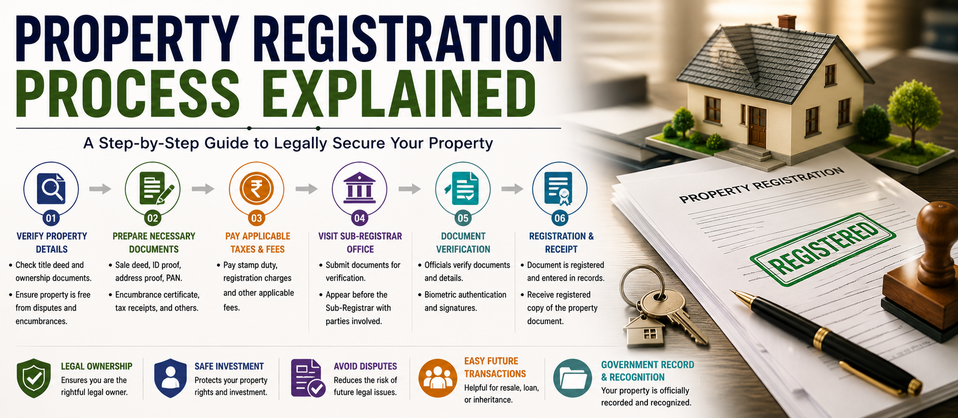 Property Registration Process Explained: A Complete Legal Guide for Buyers and Sellers (2026)