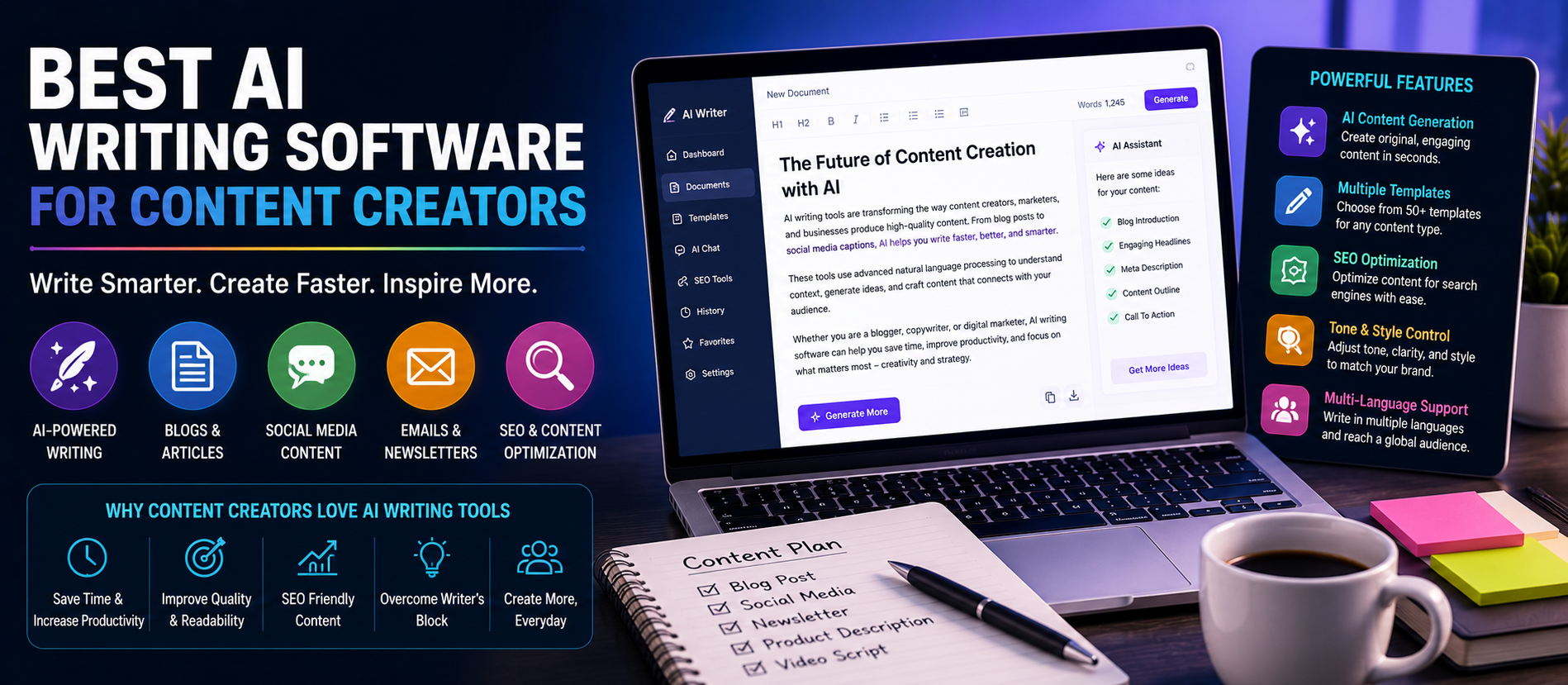 Best AI Writing Software for Content Creators: Complete Guide for 2026