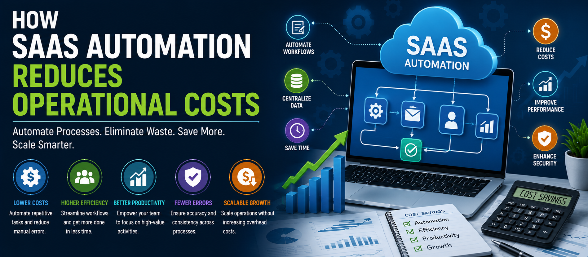 How SaaS Automation Reduces Operational Costs