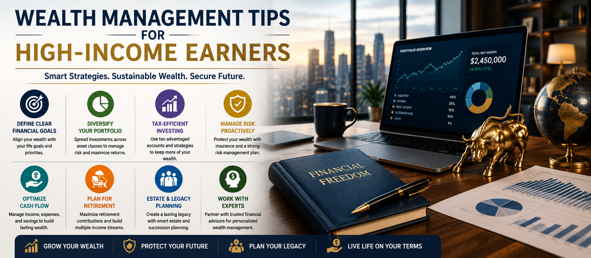 Wealth Management Tips for High-Income Earners