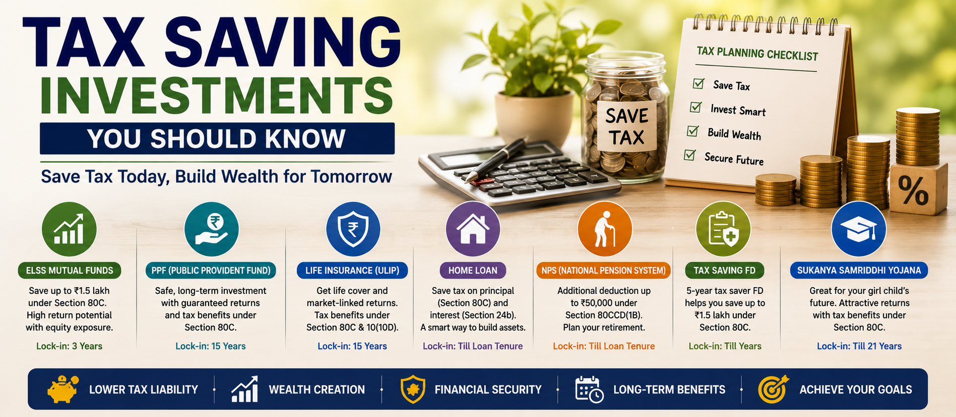 Tax Saving Investments You Should Know