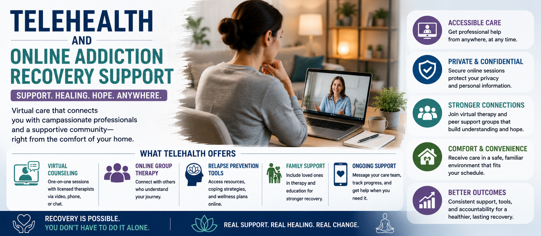Telehealth and Online Addiction Recovery Support: A Complete Guide for 2026